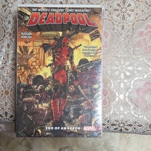 Marvel Deadpool Comic with Red and Black Cover